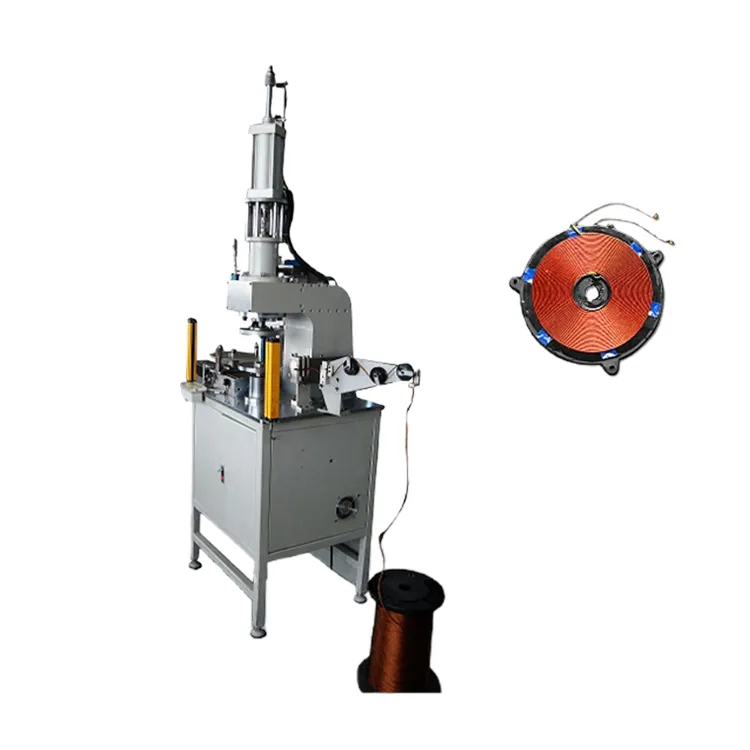 High quality long duration time induction cooker coil winder transformer winding machine