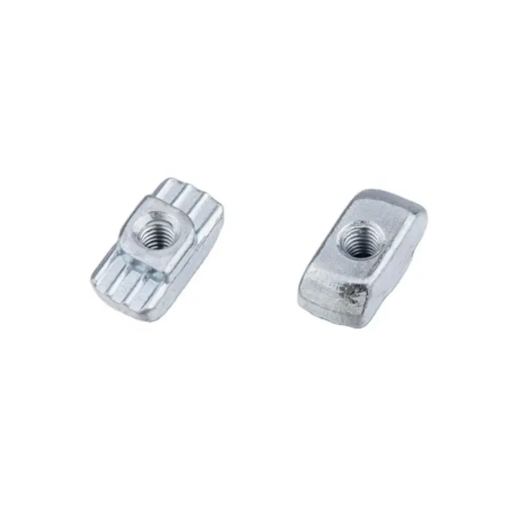 For Nuts 2D09.BA.01 Factory Supplied Zinc Plated T Slot 10 Hammer Head Nuts For 2020 Series Aluminium Extrusion
