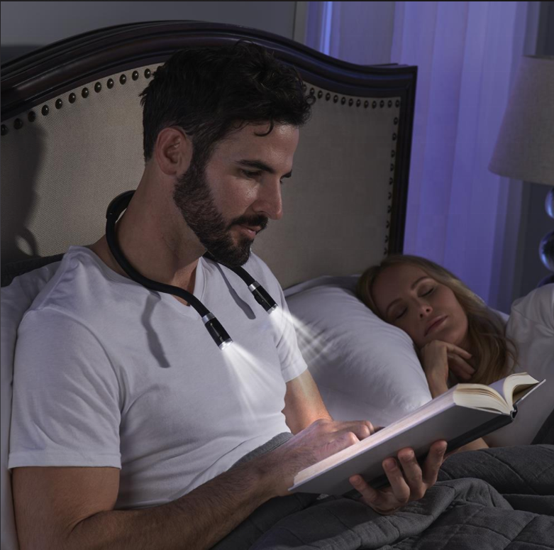 Christmas Design Gift Wearable Neck Hung Lamp LED Light  Portable Outdoor Travel Light Camping light