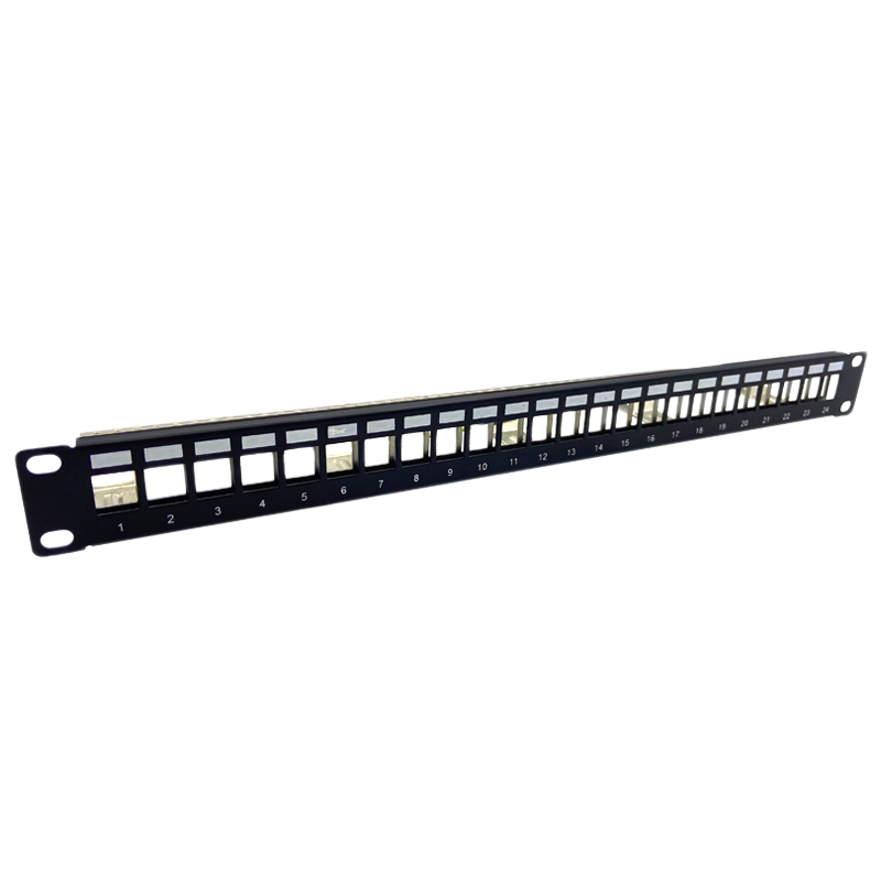 19 дюймов Utp cat5e Cat6 24-портовая патч панель