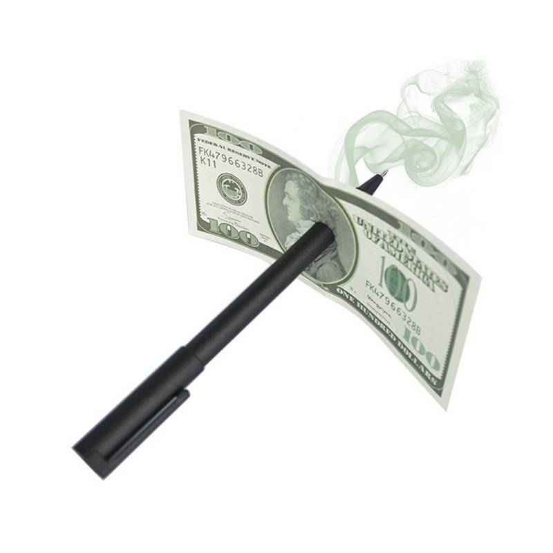 Classic Toys Fun Mgic Trick Toy Penetrating Dollars Through the Bill Magic Professional MagicianMagic Tricks