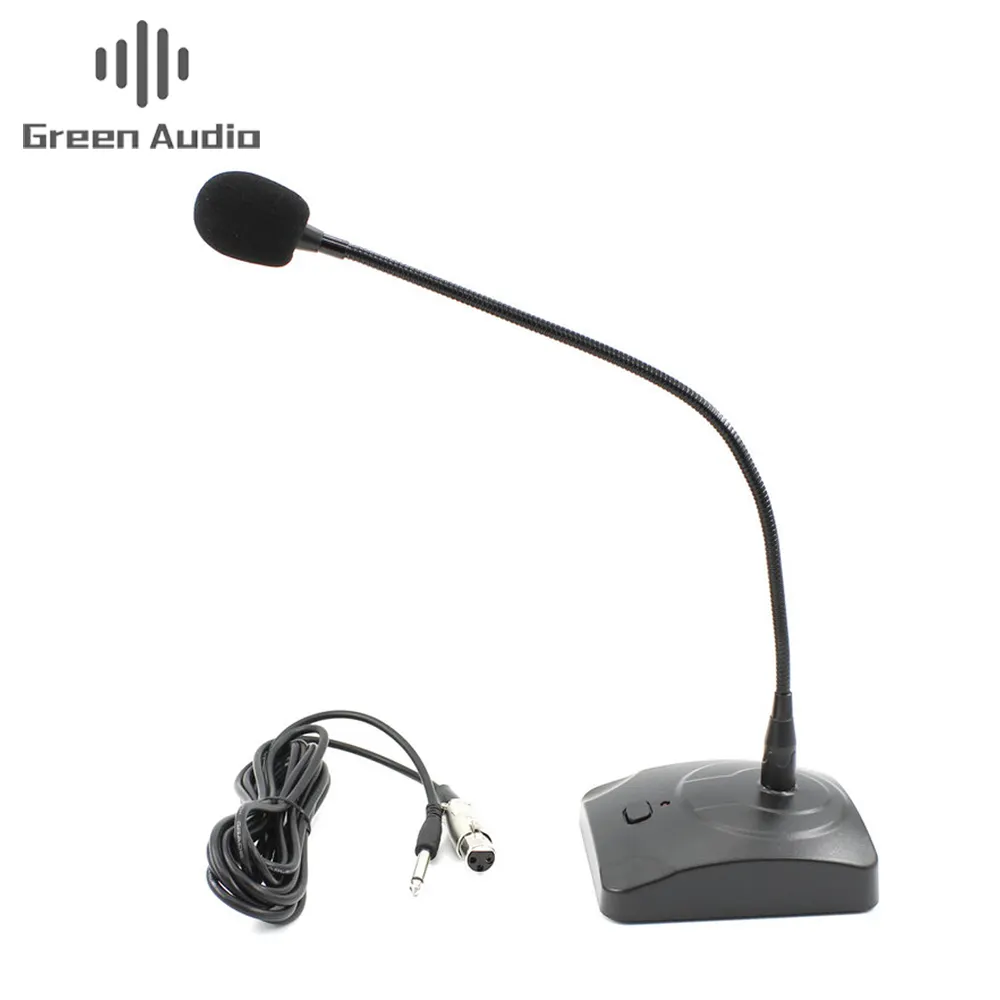 Конденсаторный настольный микрофон с гусиной шеей для конференц-микрофона микрофон с шумоподавлением настольный микрофон для речи