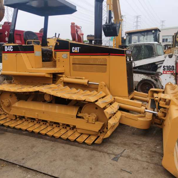 Б/у дешевый бульдозер cat d4 гусеница б/у бульдозер d4c d4h на продажу