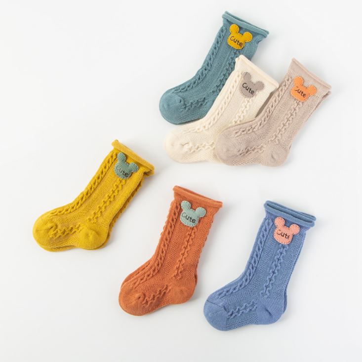 Children's socks autumn and winter new products cartoon Mickey doll baby socks