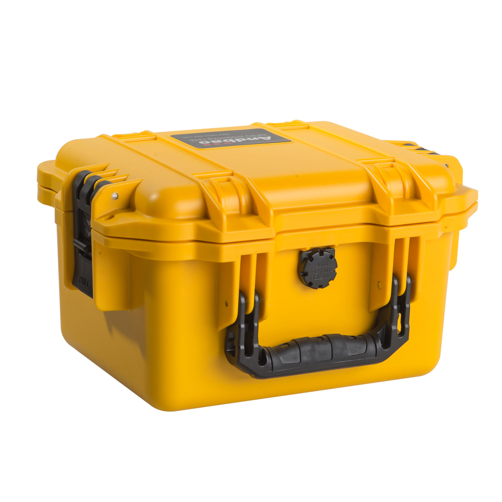 IP67 Waterproof Handle Carrying Plastic Hard Tool Case With Foam