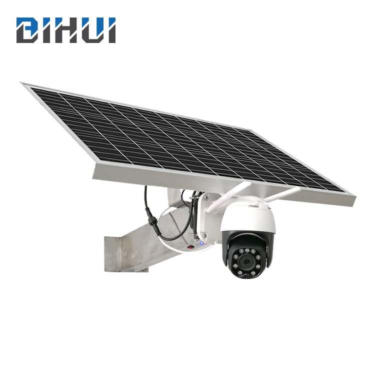 Наружная Водонепроницаемая беспроводная Ip-камера видеонаблюдения Ip66 с солнечной панелью и Wi-Fi, 5 миллионов пикселей, 1080p