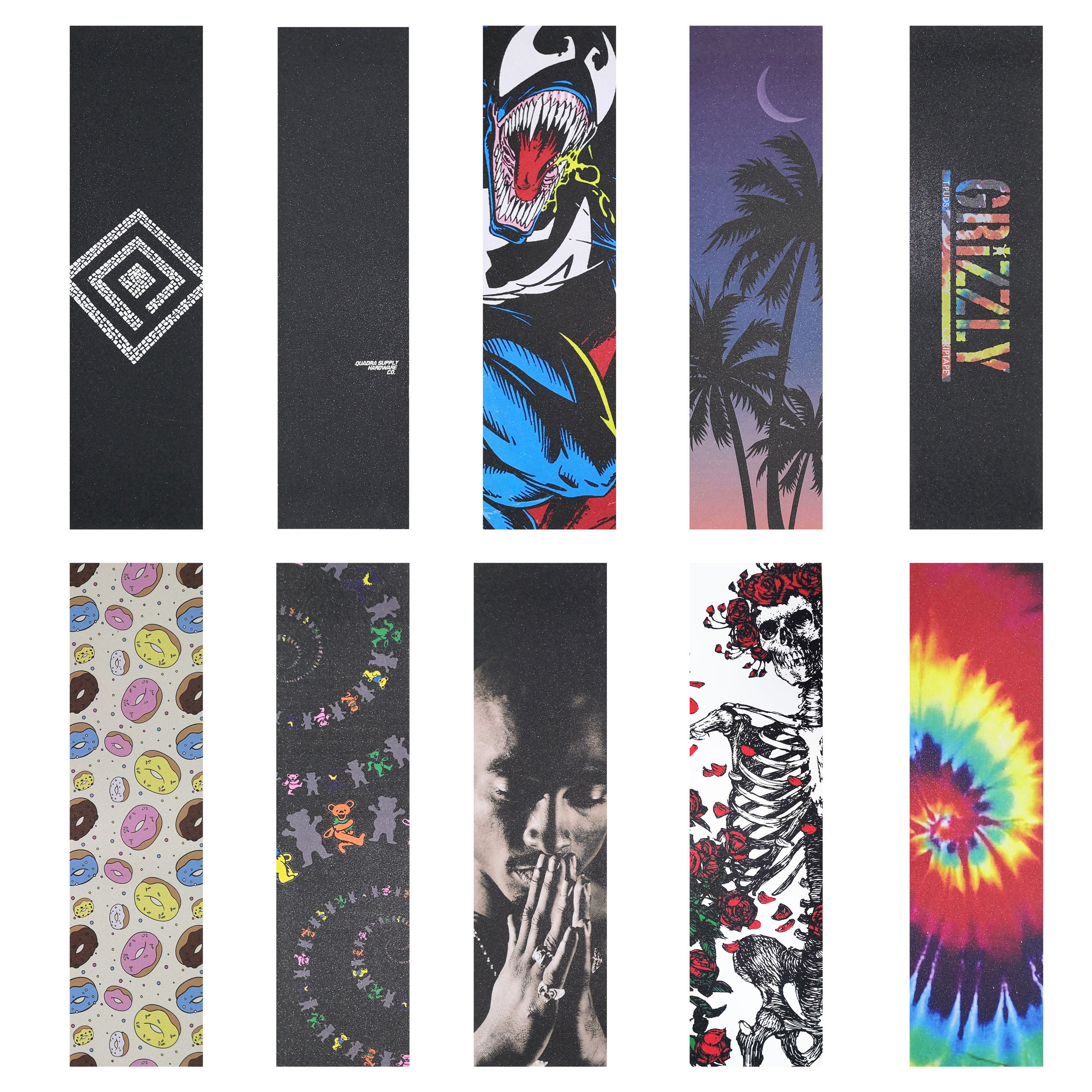 Горячая продажа цветной скейтборд Griptape на заказ Печать скейт доска сцепление лента