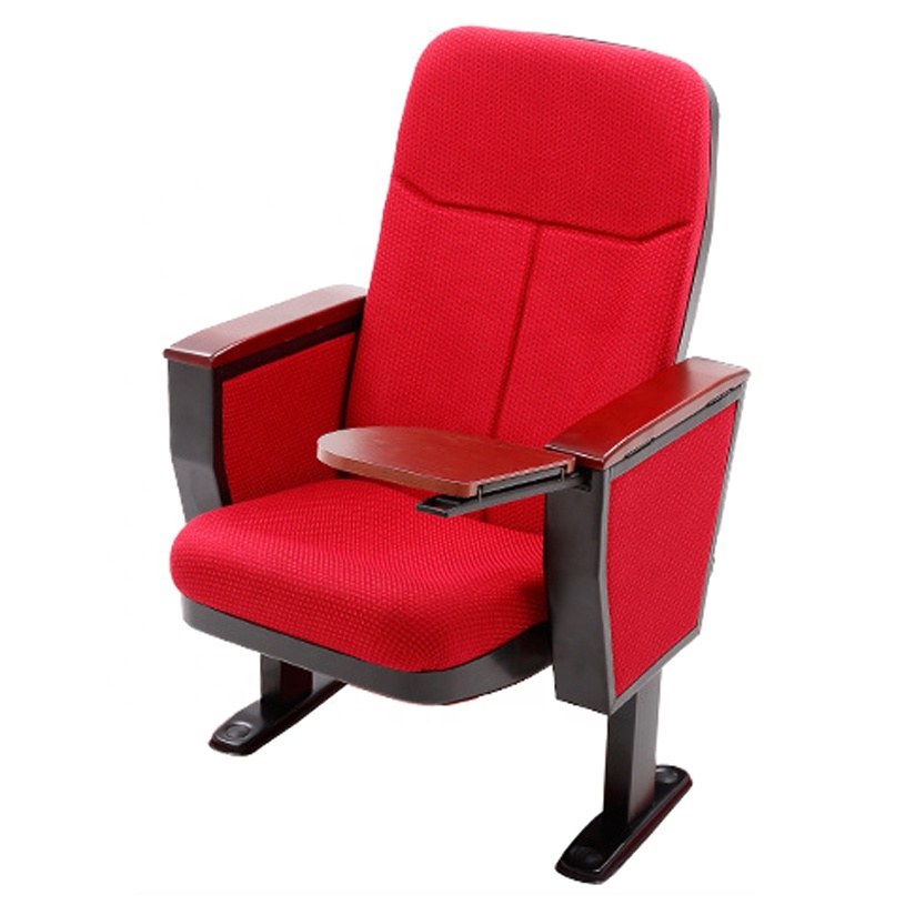 Cinema Chair For The Auditorium Fabric Padded Theater Seat Numbers Dimensions Mechanism University Lecture Hall Chair Desk