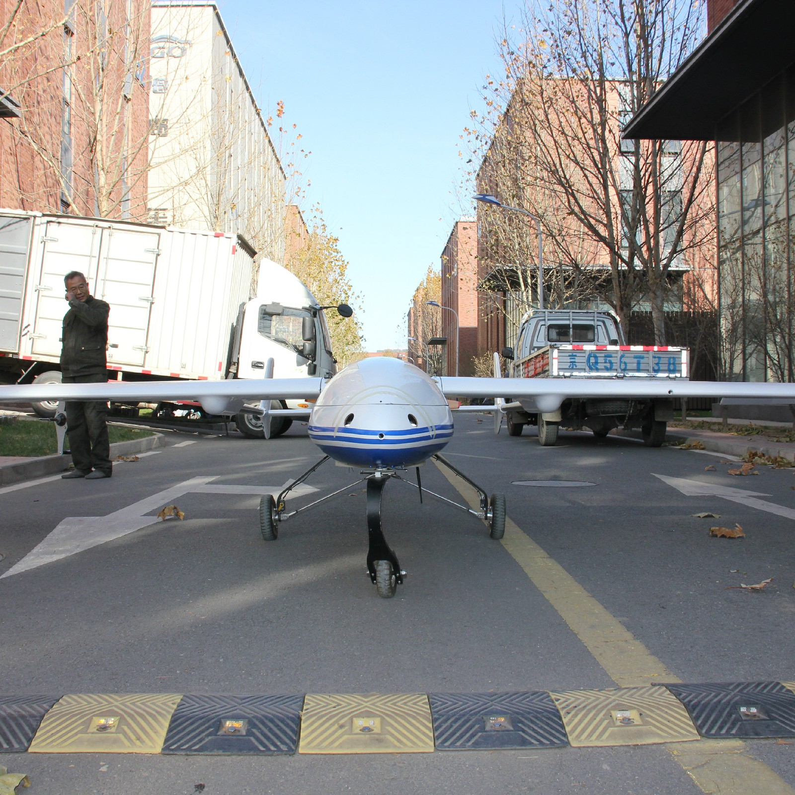 Беспилотник с бензиновым двигателем Honeycomb Fixed-Wing, грузоподъемность 50 кг, беспилотник дальнего действия с неподвижным крылом