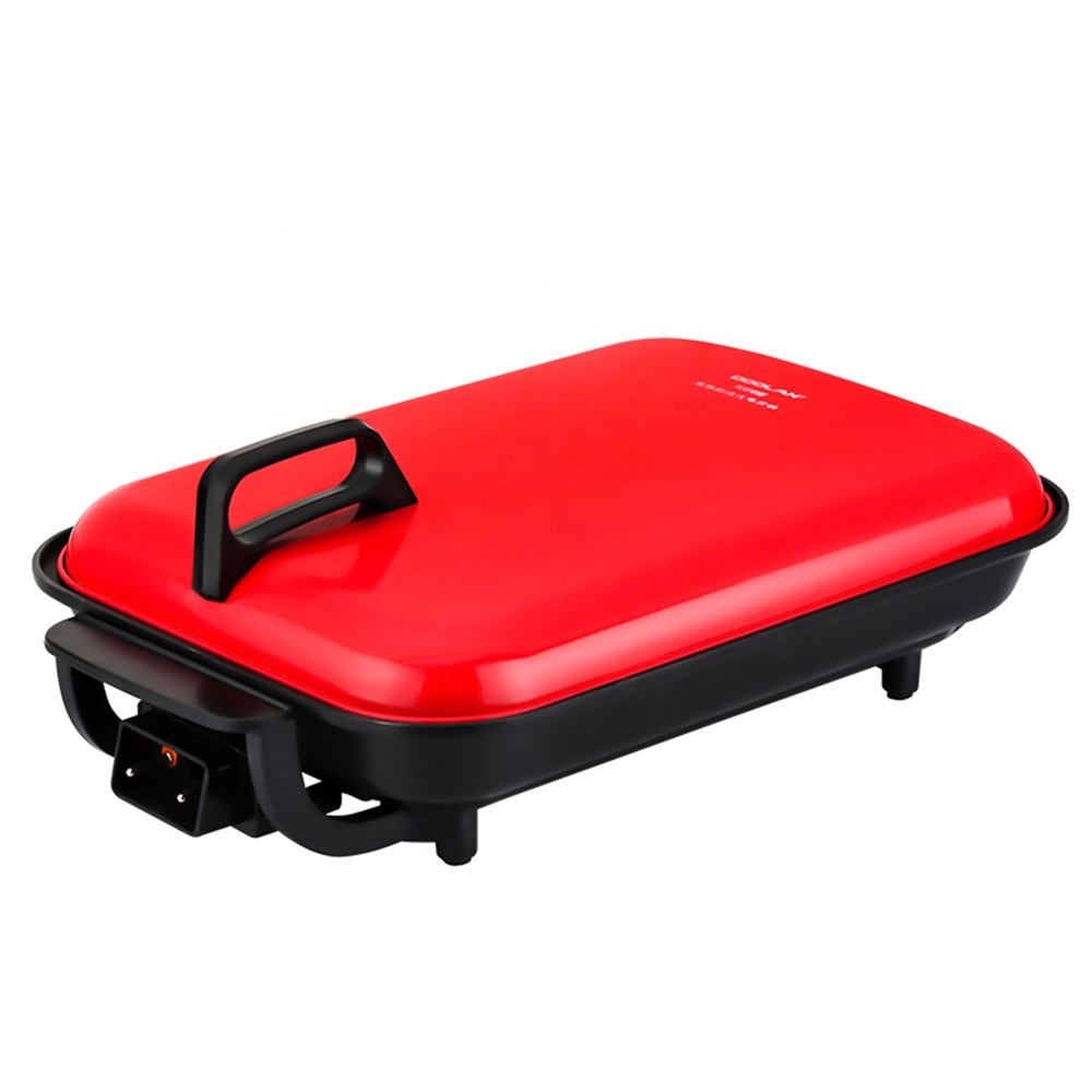 Discount Indoor Aluminum Korean BBQ Electric griddle square grill and indoor frying commerical grills for reastaurant