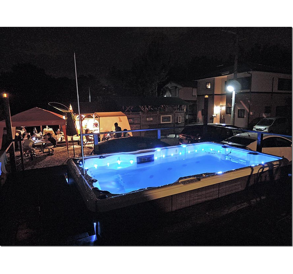 outdoor whirlpool spa hydro swimming massage pool