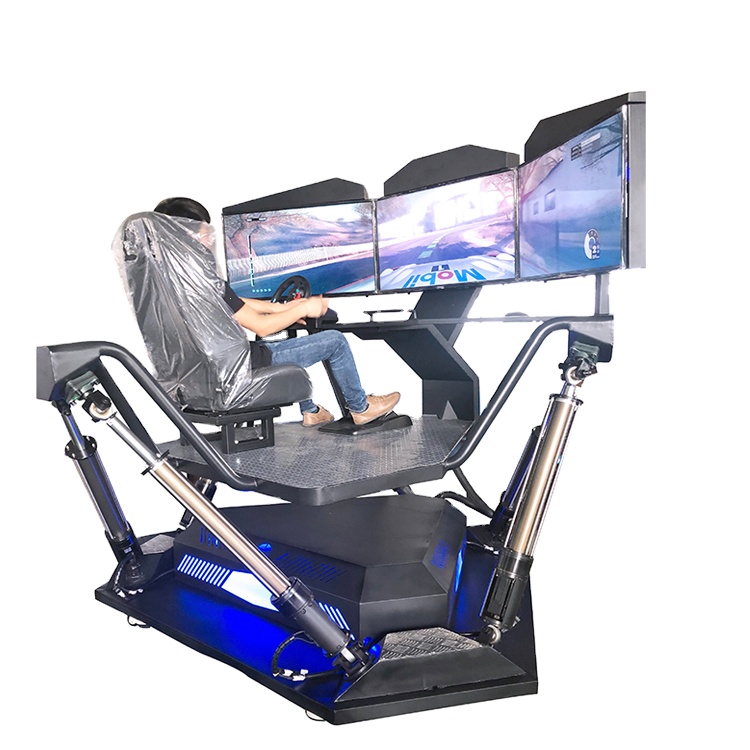 Хит продаж 3DOF 6DOF 9D VR симулятор набора, динамический супер аркадный автомобиль, гоночный игровой автомат