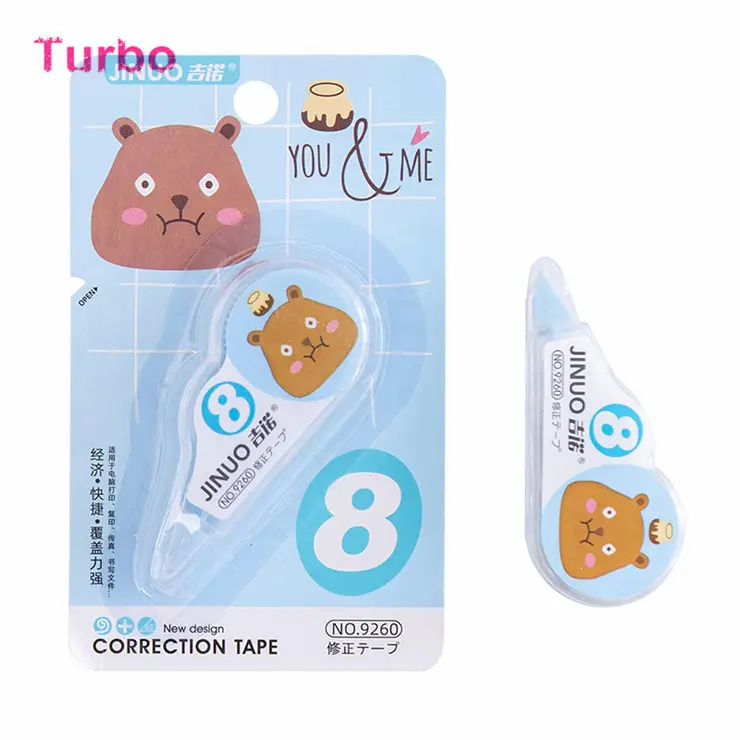 Guaranteed Quality stationery organizer for school and office Multifunction kawaii animal printed PET material correction tape