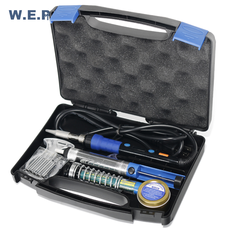Портативный паяльник WEP 928D, набор инструментов, сварочный аппарат