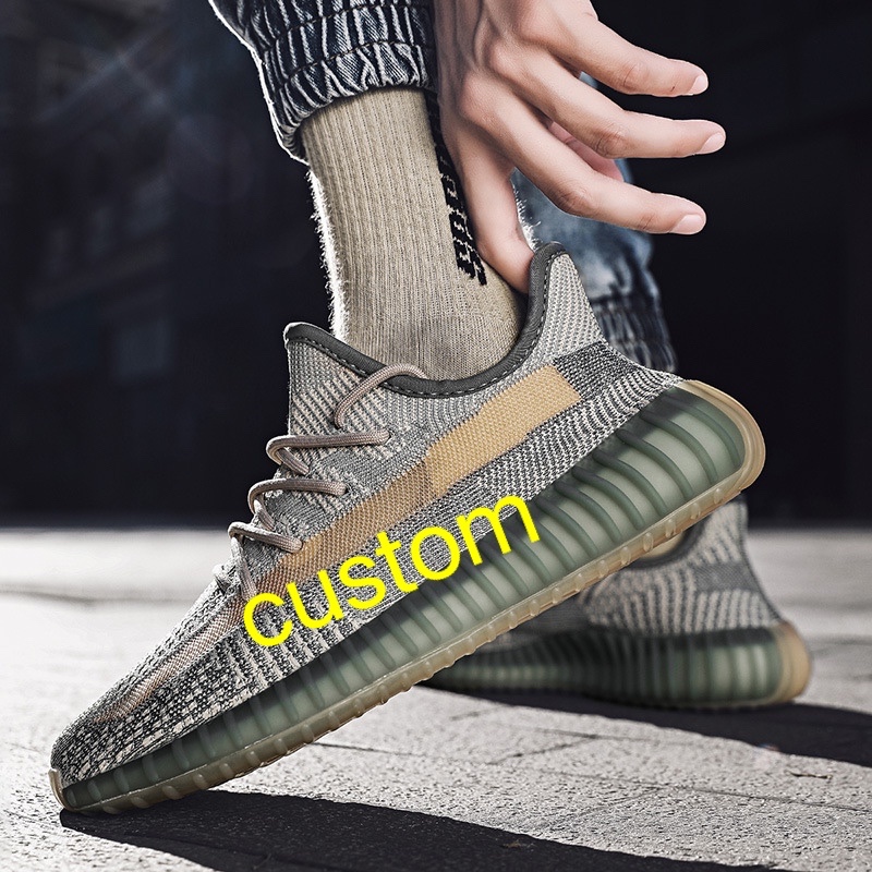 Кроссовки yeezy 350 v2, повседневная обувь для мужчин