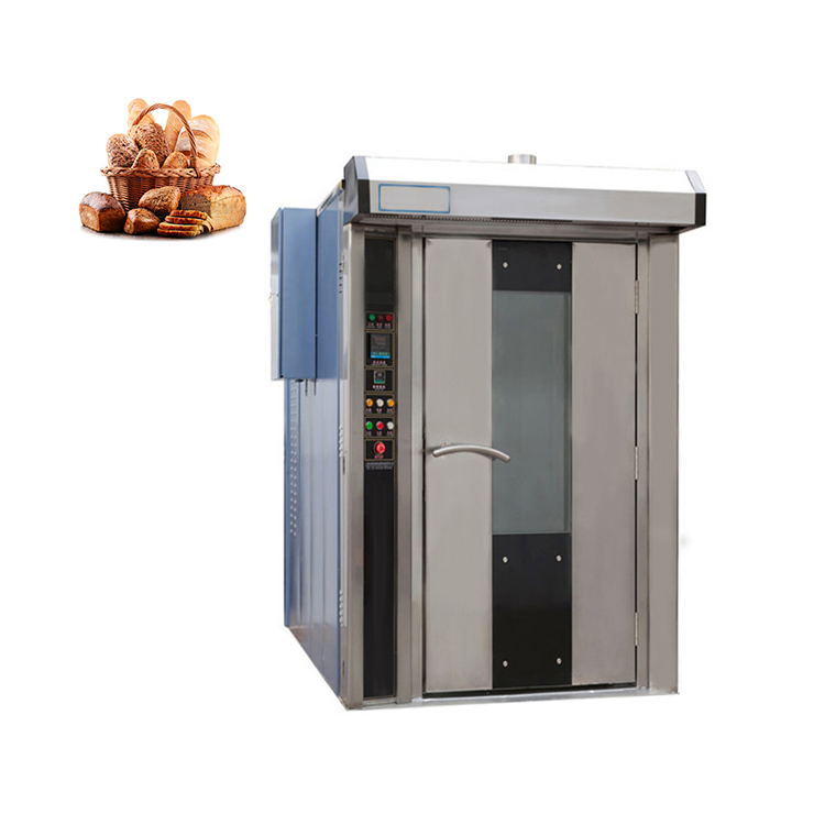 Electric Rotary Oven For Bakery 16 / 32 / 64 Trays Rotary Baker Oven For Bread