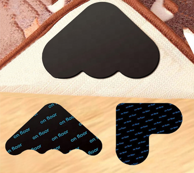 Reusable and Washable Rug Grippers Non Slip Rug Pads for Hardwood Floors Keeping Your Rug in Place and Making Corner Flat
