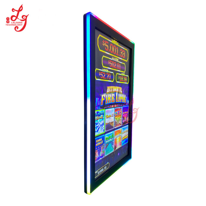 Низкая цена, 43 дюйма, 3M Bally игровой монитор Pog FireLink, монитор с сенсорным экраном, мультиинфракрасный сенсорный монитор с боковой светодиодной подсветкой