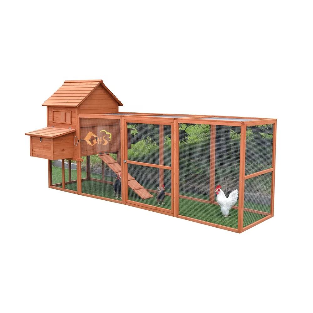 large wooden cheap chicken coop for laying hens