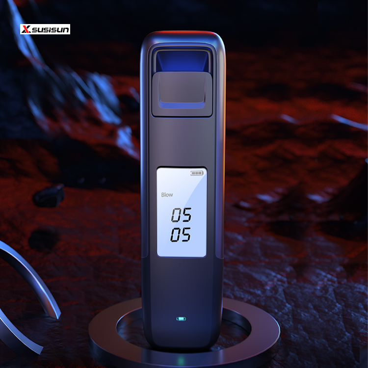 New Design Lcd Digital Breath Alcohol Tester Quick Response Alcohol Tester Breathalyzer