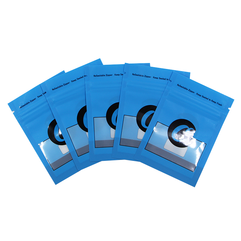 Biodegradable plastic cookies packaging/Eoc-friendly 3.5 g smell proof flower weed packaging bag/Child proof zipper bags