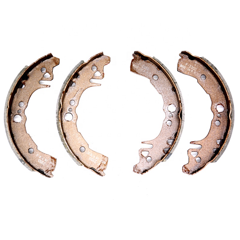 LOW price high quality MB060596 light-truck rear drum brake pads brake shoes assy for Mitsubishi Canter