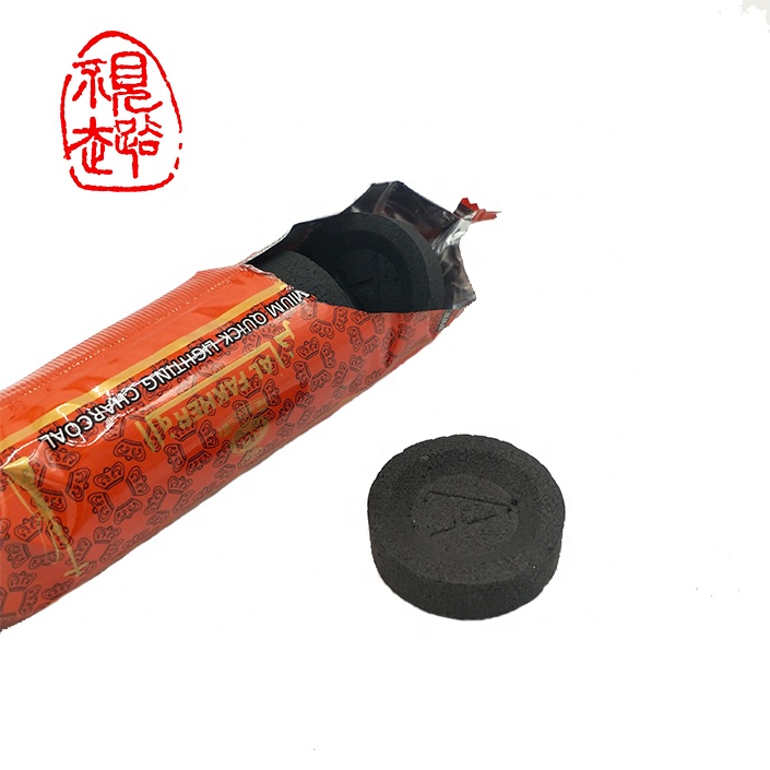 Alfakher круглый Кокосовая оболочка shisha Уголь