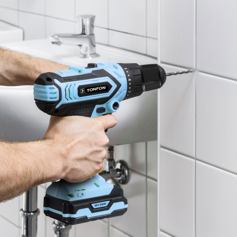 Handheld Concrete Wall Drilling Machine Perseuse Visseuse 18v/20v Electric Cordless Power Drill Screwdriver Battery Tool set