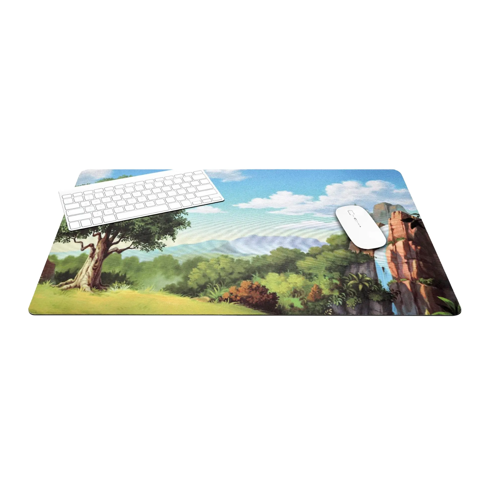 2023 Hot Selling Non-toxic Natural Rubber Gaming Mouse Pad Custom Blank Personal Printing Sublimation Mouse Pad Office Household