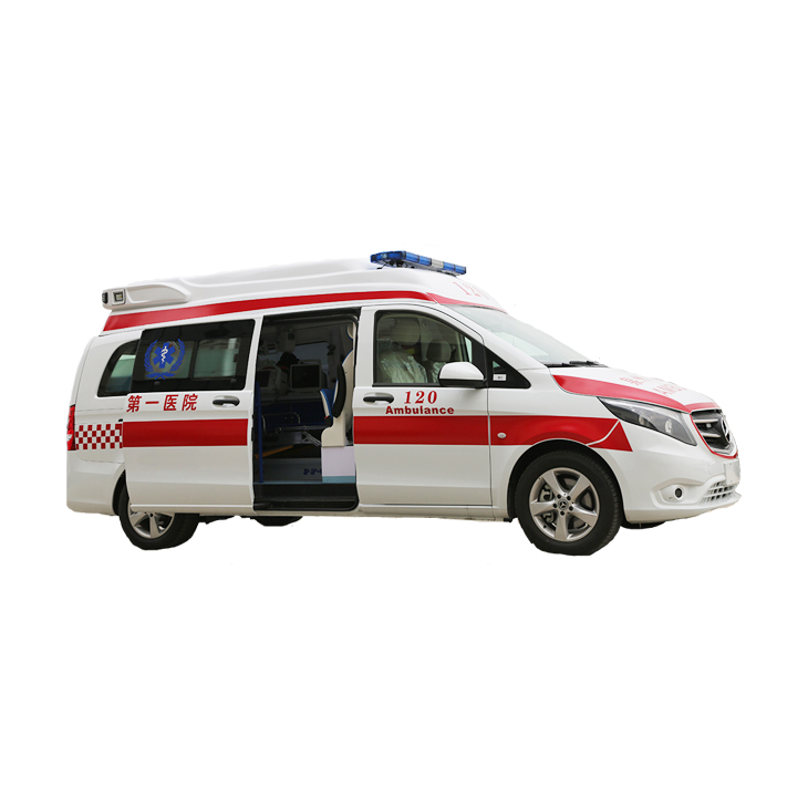 Автомобиль скорой помощи Vito с отрицательным давлением (euro 6 AT), автоматический автомобиль скорой помощи с высокой крышей, бензиновый автомобиль