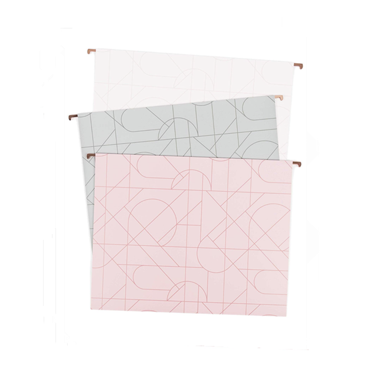 European style concise design office school hospital used file holder hanging file folder