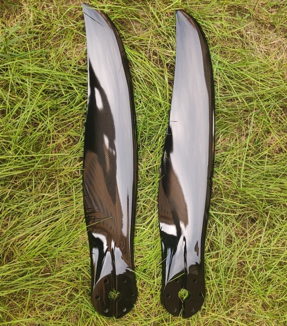 Paramotor Carbon propeller Cor sair black devil M25 engine 125cm 2 blades reducer manufacture China hot selling certified
