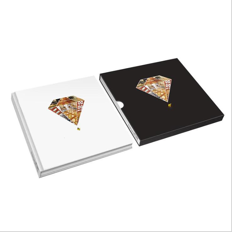 Hardcover picture album printing factory enterprise brochure custom company magazine product album