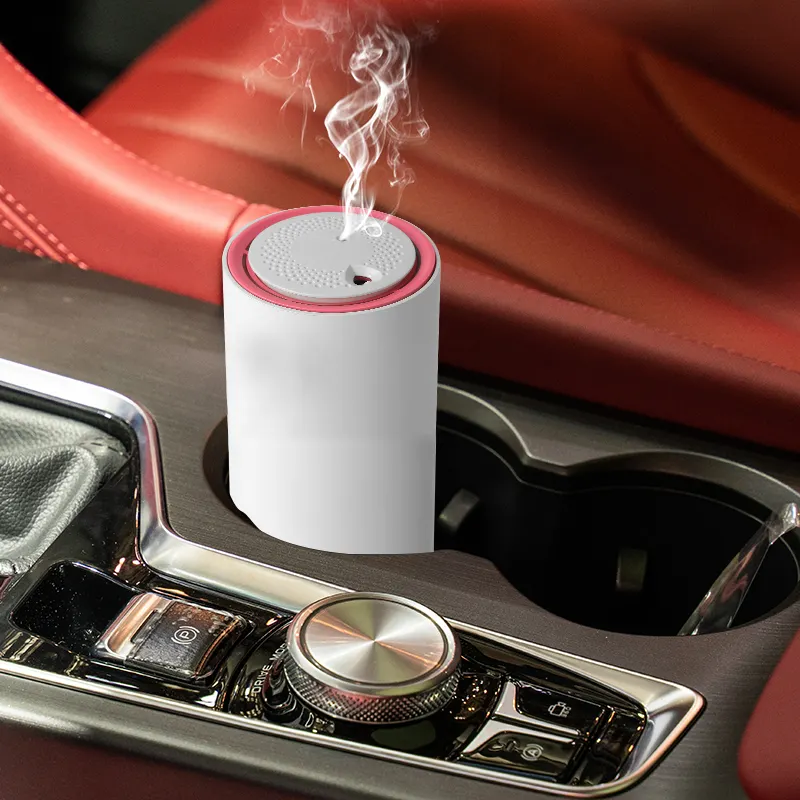 New Coming White Usb Car Aromatherapy Essential Oil Aroma Diffuser Portable Scent Diffuser