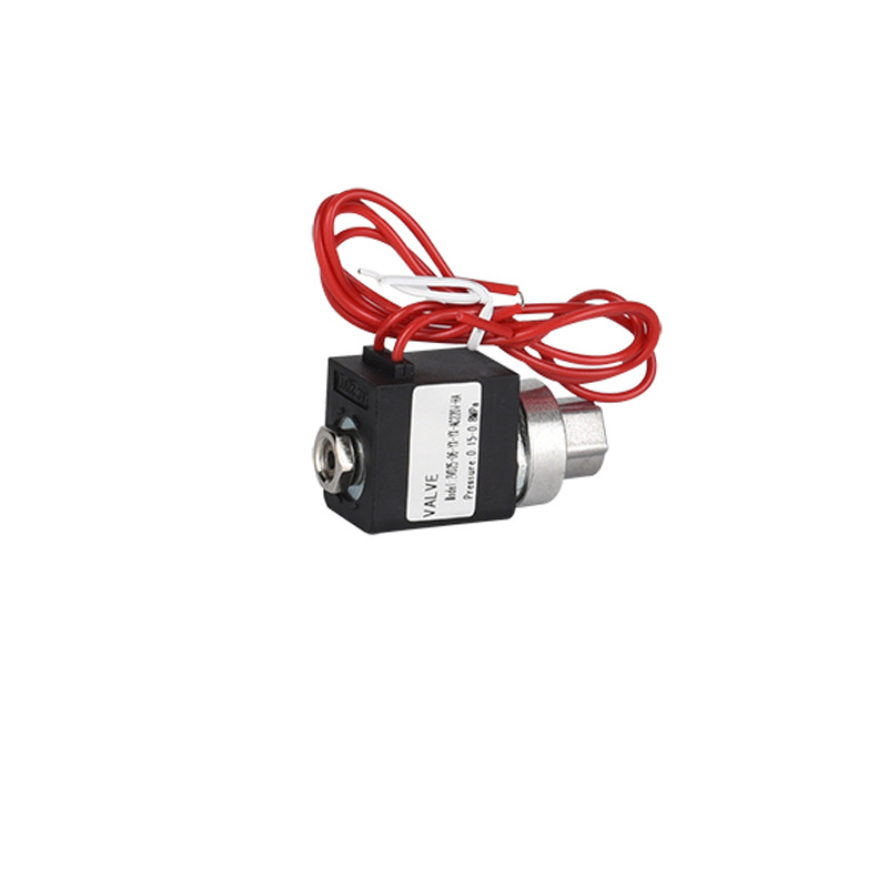 24VDC 220VAC BSP 1/8 2/2 way маленький соленоидный переключатель давления контрольный клапан компрессора переменного тока