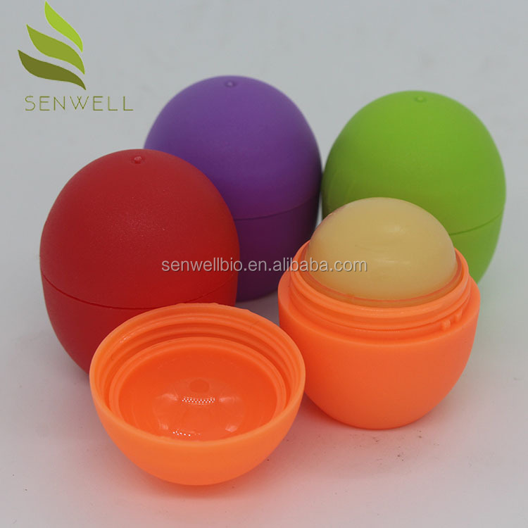 Мини мужчины Private Label Oem мяч мед бальзам для губ