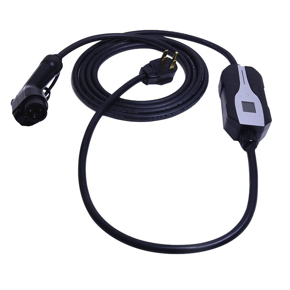 DUOSIDA J1772 10A 16A 20A 24A 32A тип 1 EV зарядное устройство с (Национальная ассоциация владельцев электротехнических 14-50 штепсельной вилки