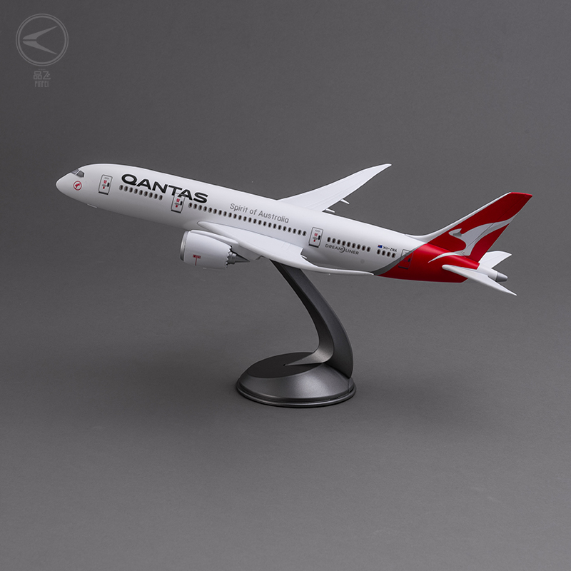 Стильный бизнес-подарок украшение модель самолета Боинг 787-8 Qantas Airlines масштаб 1/130 размер 43 см