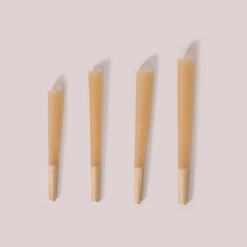 Ready to ship FOOD GRADE 100% Natural Pre Rolling Cone Papers