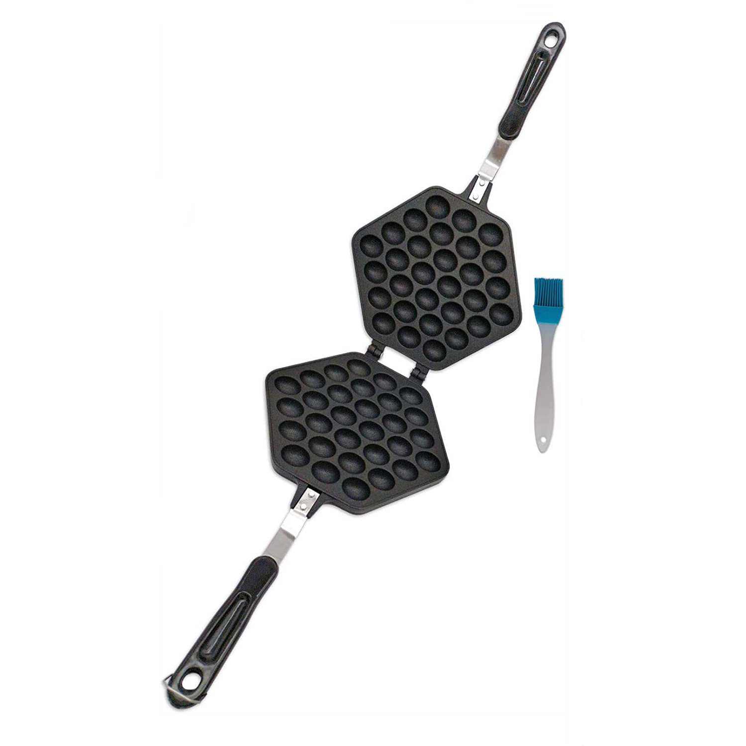 Eco-friendly Household Breakfast square Die cast nonstick egg Waffles frying pan