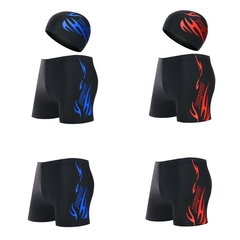 Maternity Clothes Swimsuit men's flat angle production swimming cap swimsuit beach pants adultShorts