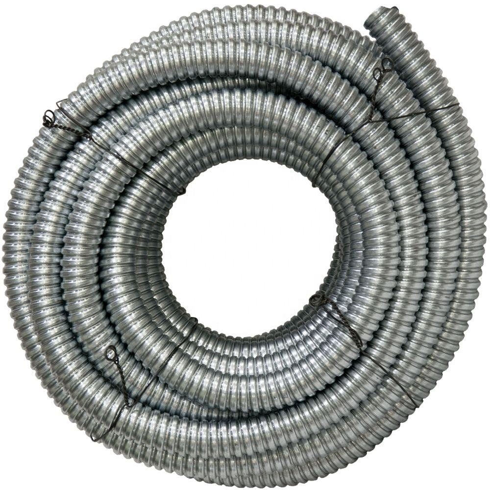 Chinese manufacturer GI flexible conduit /pipe/tubing without pvc coating