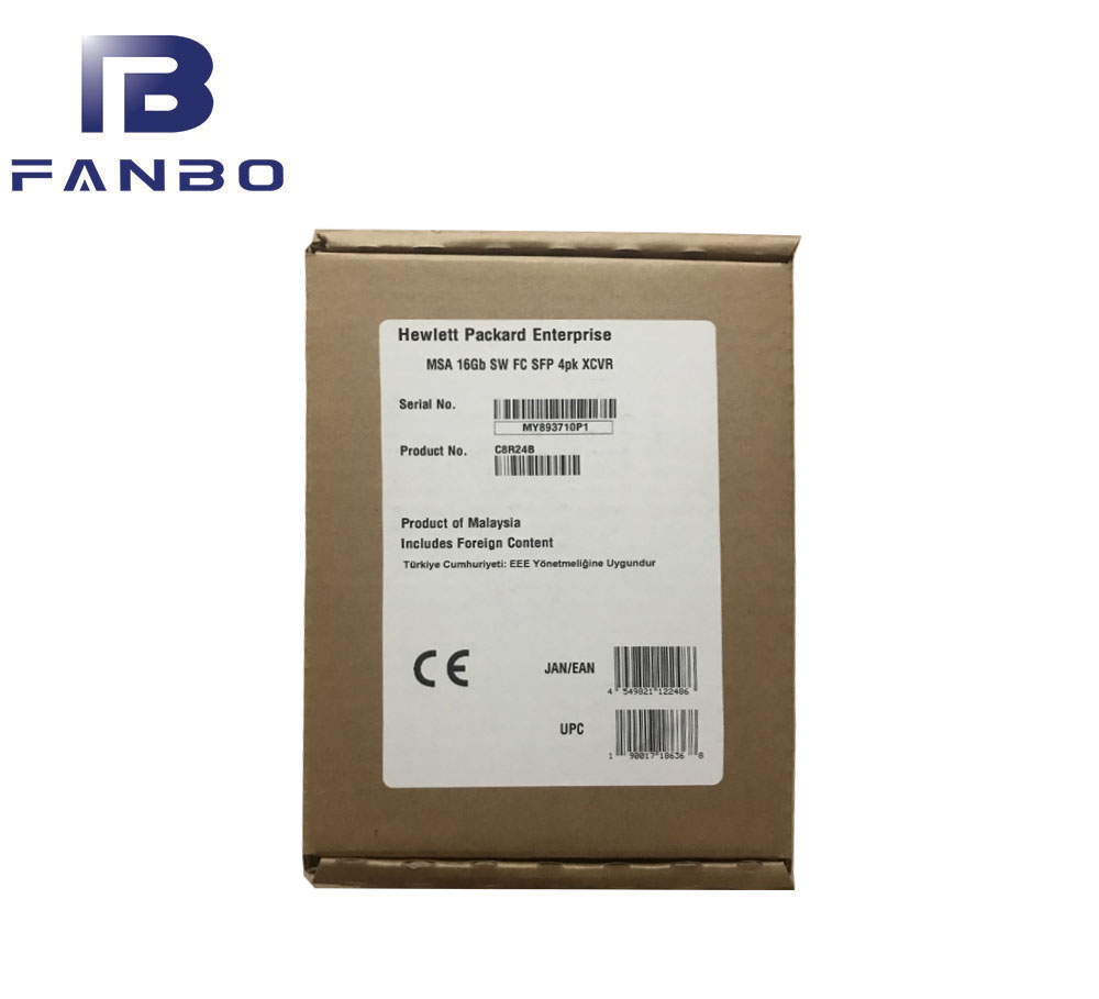 C8R24B msa 16 Гб коротковолновый волоконный канал SFP + 4-Pack трансивер для hp