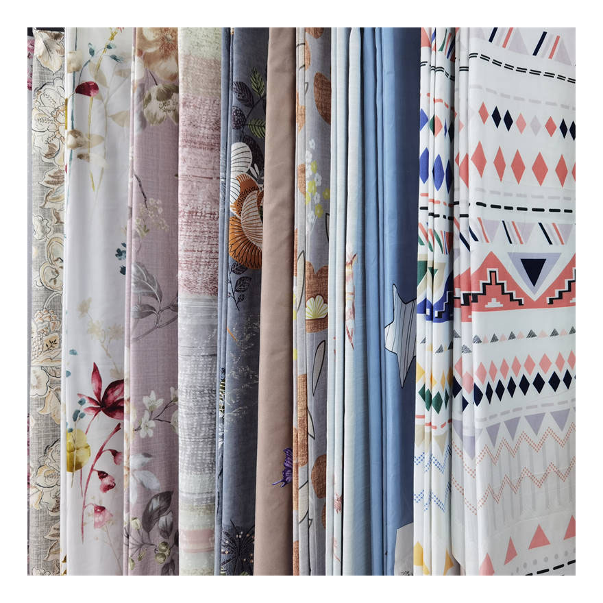 china fabric factory indonesia fabric tela para calzado making bed sheets 100% Polyester Yarn Dyed Fabric