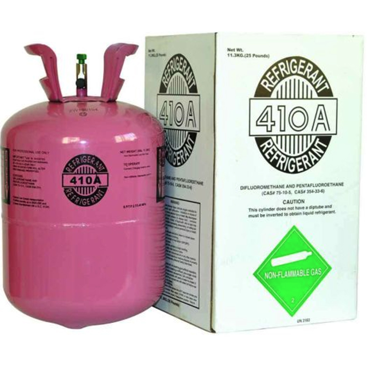 11.3kg/25lb tank best cooling gas refrigerant r-410a&HFC-410a&r410a