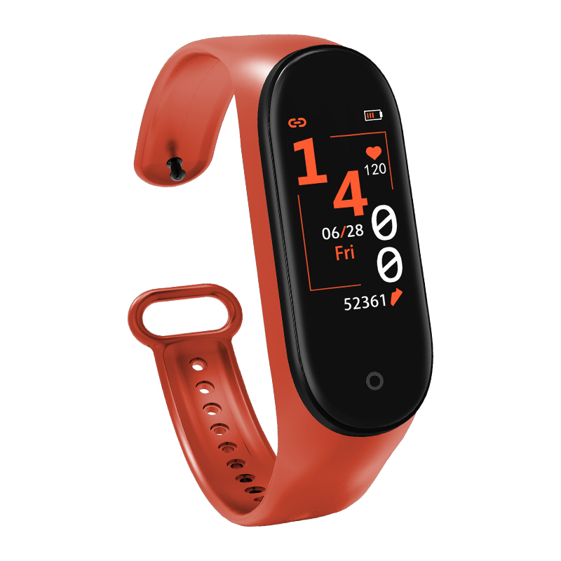 latest Hot Sale Smartwatch M4 Heart Rate Sleep Smart Band Color Screen Smart Bracelet M4