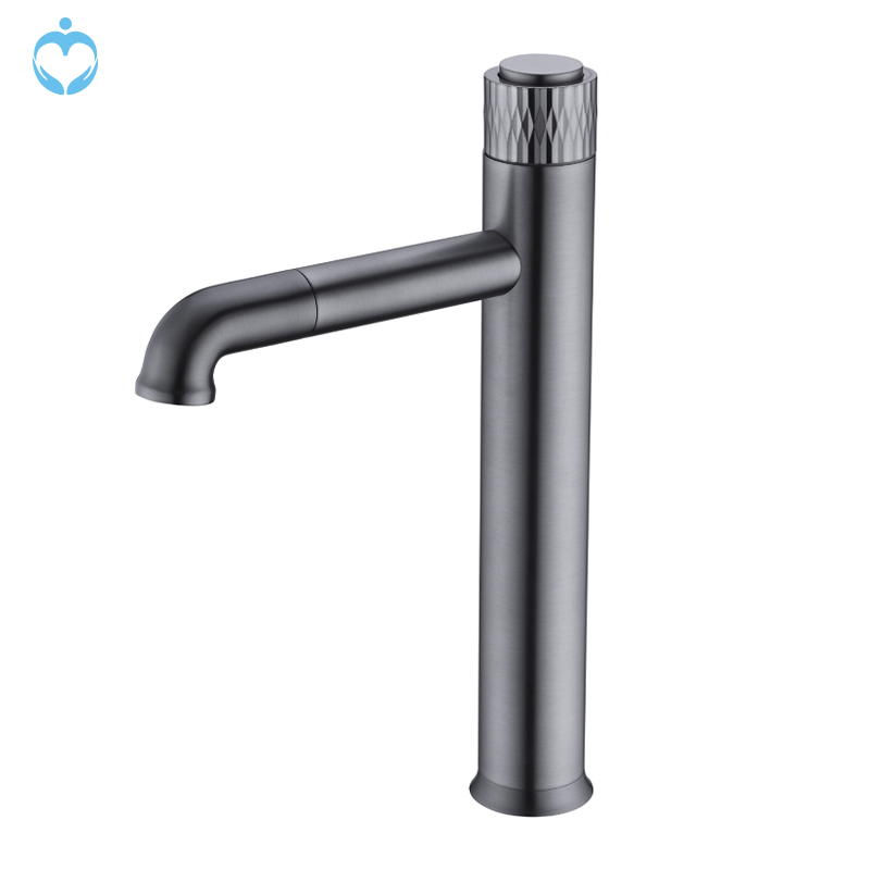 2021 New hot sale black bathroom Constant Temperature Control hot water basin water tap mixer bathroom faucet basin