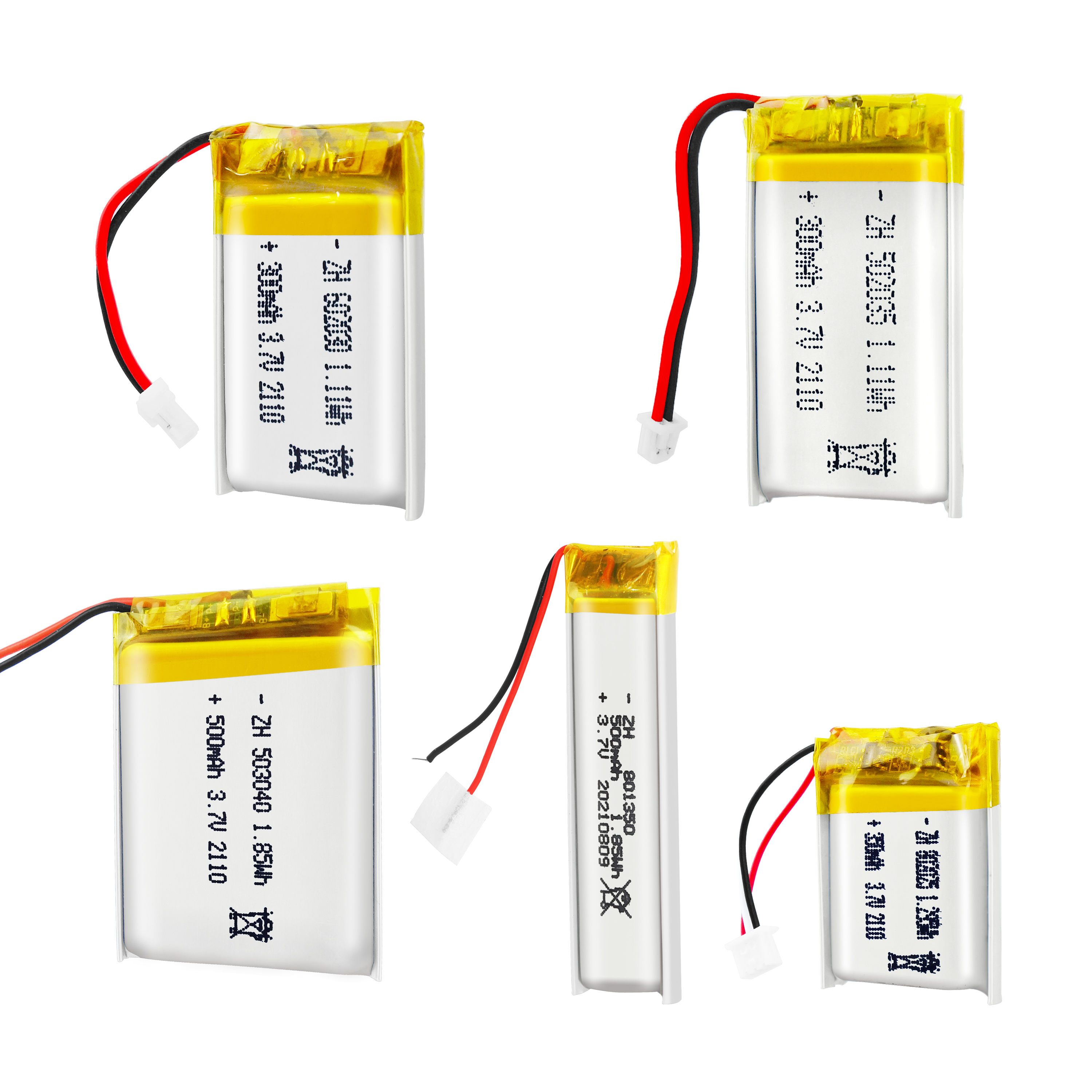 Прямая продажа с фабрики 602030-300mah3.7V пользовательская полимерная литиевая батарея гарнитура 350mah500mah электронные продукты