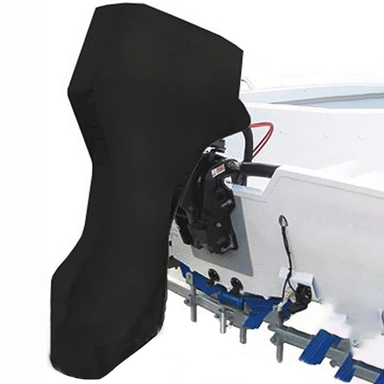 Пользовательский мотор 6-15 HP водонепроницаемый 600D черный лодочный полностью подвесной мотор чехлы водонепроницаемый чехол для лодки