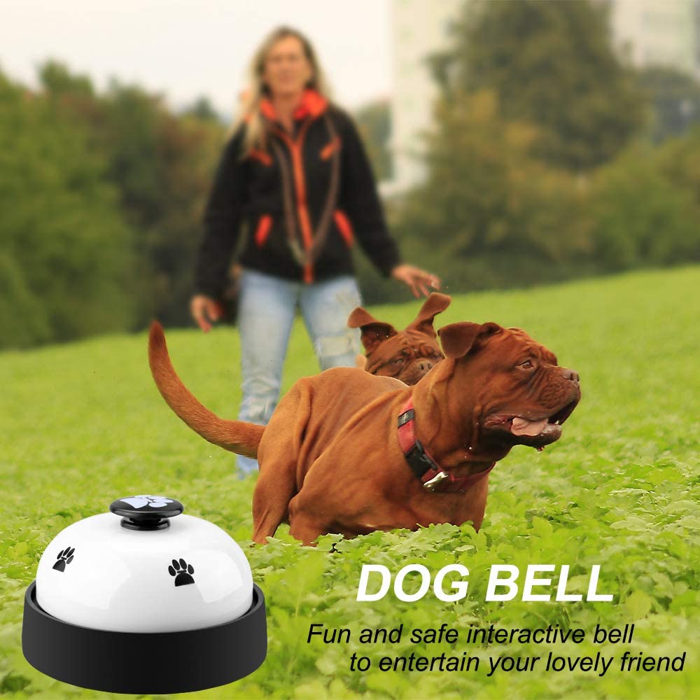 Pet Training Bells Dog Bells Potty Training Metal Cat Door Bell Non-Skid Base Kitten Puppy Communication Device